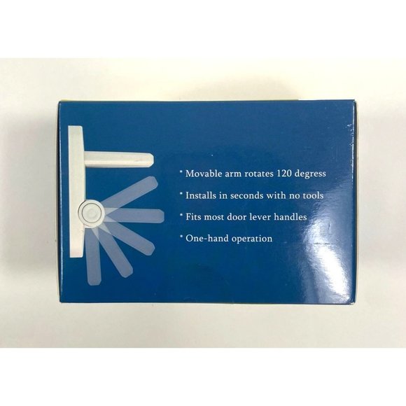 Child Proof Door Lever Lock - Picture 2 of 3